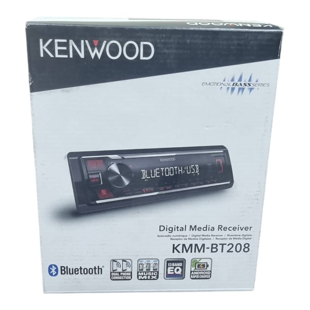 پخش بلوتوثی کنوود مدل KMM-BT208