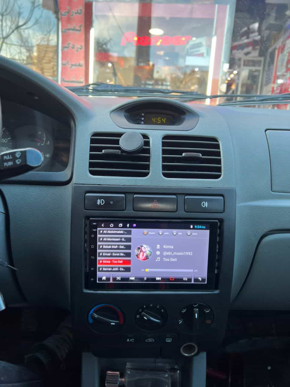 7 inch Android factory monitor for Kia Rio model T1, Screen Tech brand