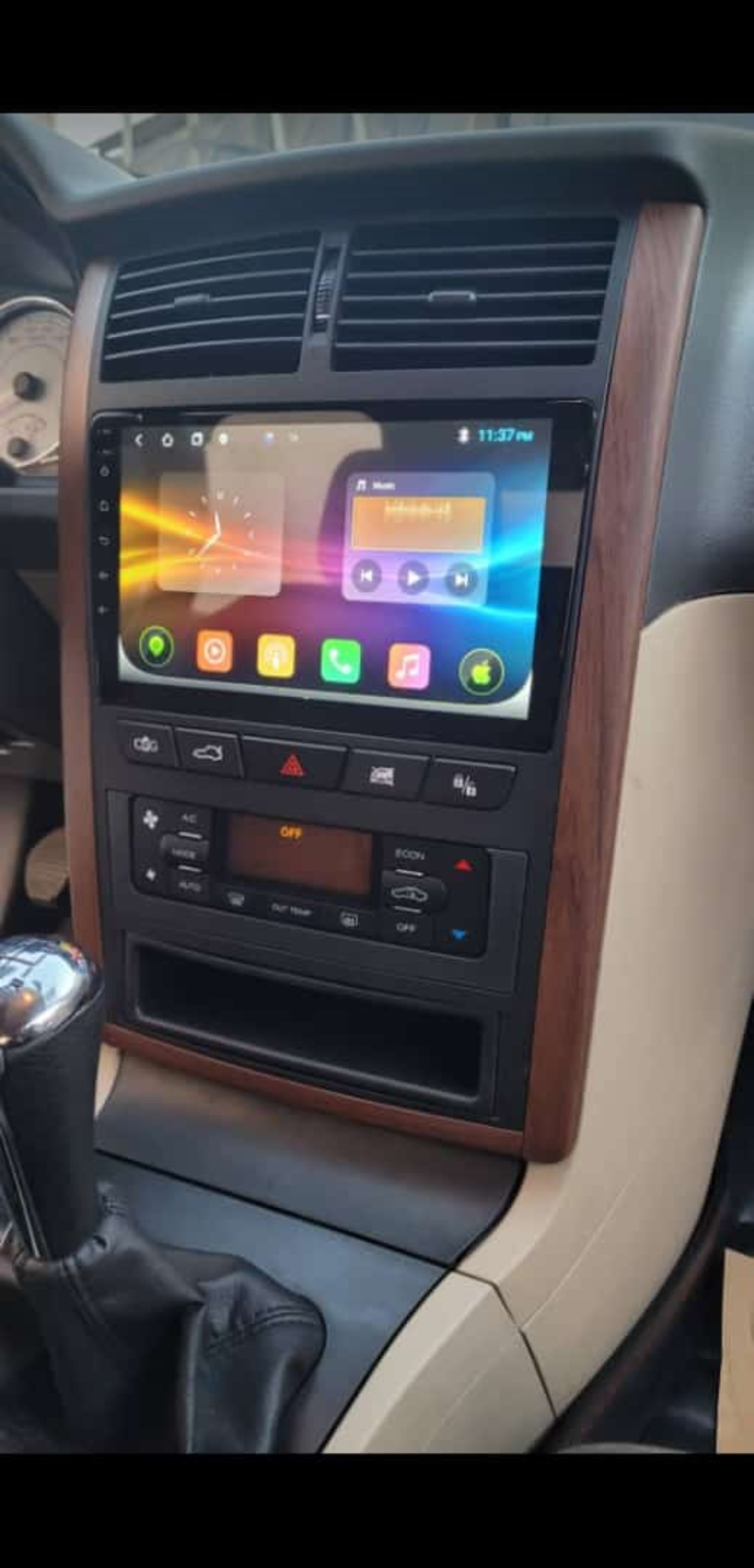 Peugeot Pars Android Monitor 11 inch ROM 2 MTK model Screen Tech brand