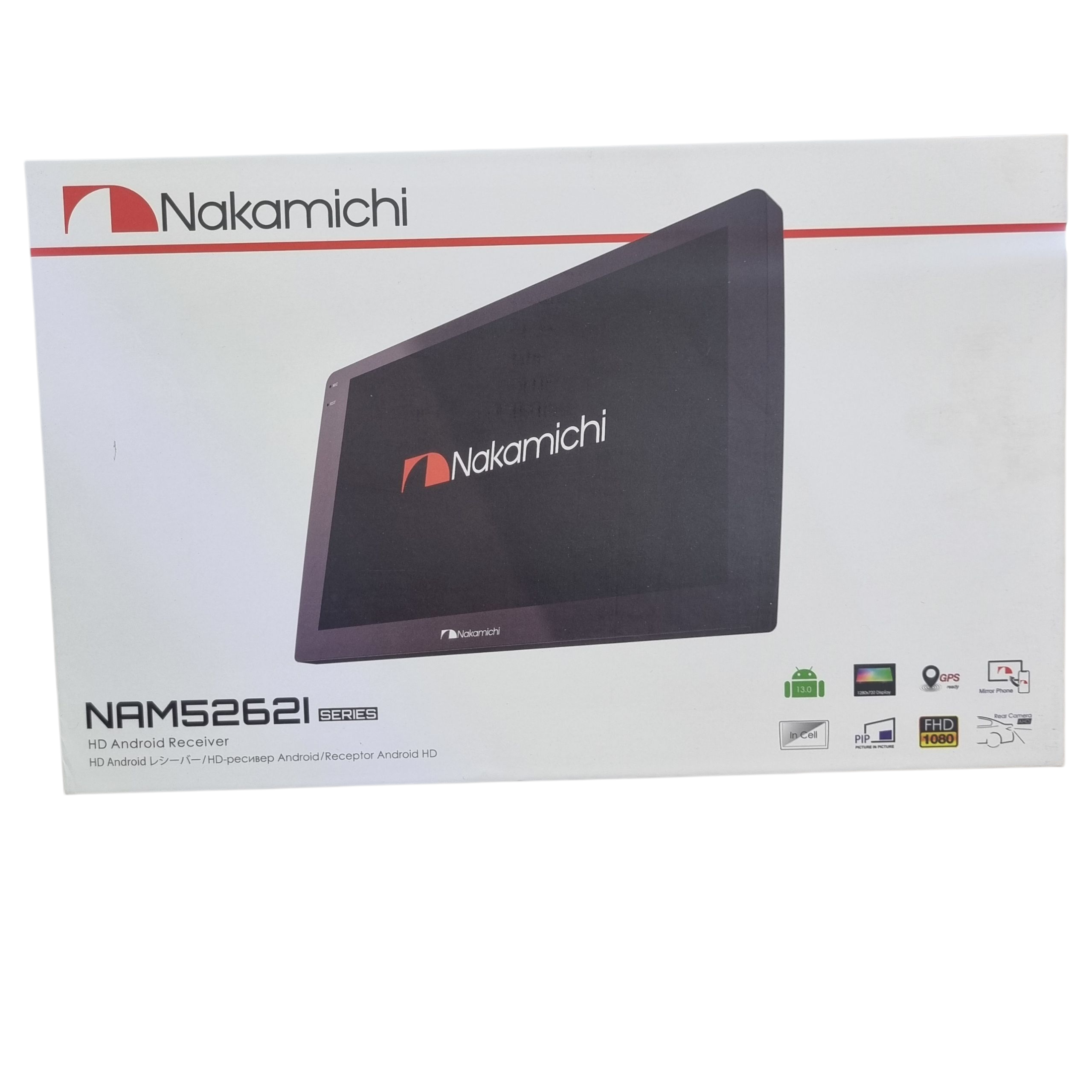 9 inch 2/32 CarPlay monitor model NAM52621 Nakamichi brand1
